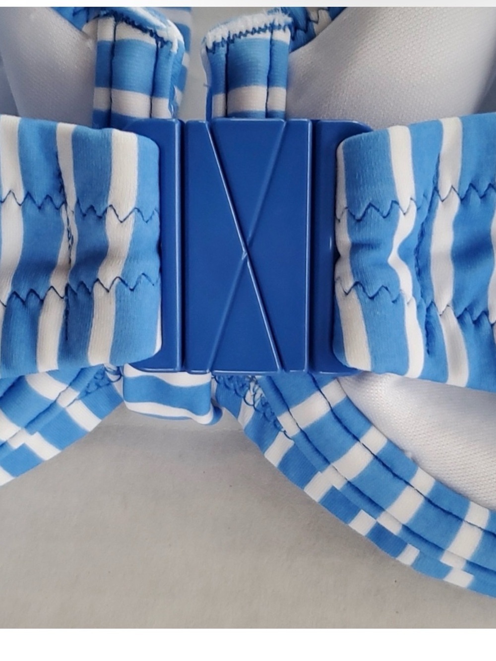 Freya Blue and White Striped Bikini Set - Picture 4 of 5